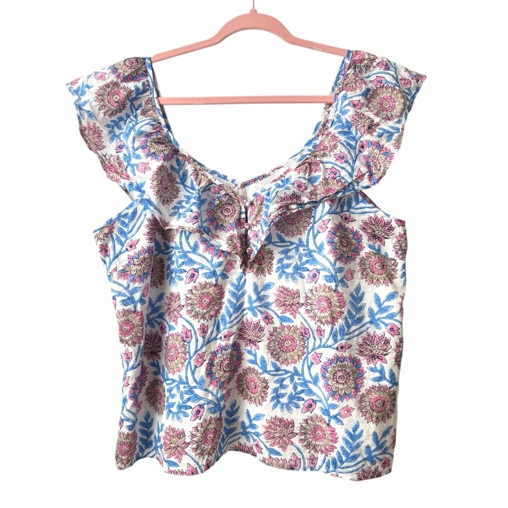 J. Crew crew ruffle